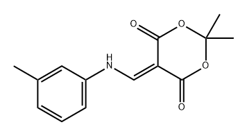 1,3-Dioxane-4,6-dione, 2,2-dimethyl-5-[[(3-methylphenyl)amino]methylene]-