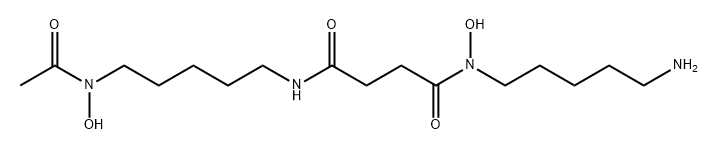 Butanediamide, N4-[5-(acetylhydroxyamino)pentyl]-N1-(5-aminopentyl)-N1-hydroxy-|甲磺酸去鐵胺EP雜質(zhì)B