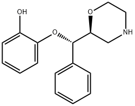 Phenol, 2-[(S)-(2S)-2-morpholinylphenylmethoxy]- Struktur