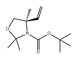 3-Oxazolidinecarboxylic acid, 4-ethenyl-2,2,4-trimethyl-, 1,1-dimethylethyl ester, (4R)-