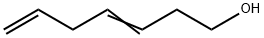 3,6-Heptadien-1-ol Struktur