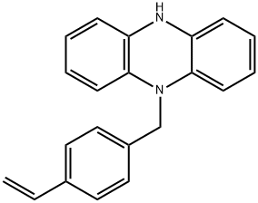 5-[(4-Ethenylphenyl)methyl]-5,10-dihydrophenazine Struktur