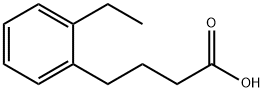 Benzenebutanoic acid, 2-ethyl- Struktur