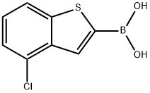 Boronic acid, B-?(4-?chlorobenzo[b]?thien-?2-?yl)?- Struktur