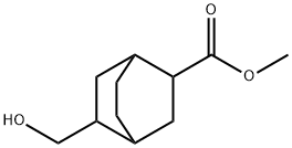 Bicyclo[2.2.2]octane-2-carboxylic acid, 5-(hydroxymethyl)-, methyl ester Struktur