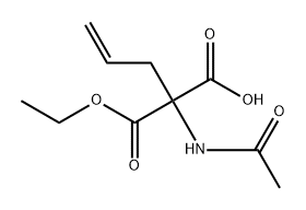 Propanedioic acid, 2-(acetylamino)-2-(2-propen-1-yl)-, 1-ethyl ester