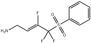 2-Buten-1-amine, 3,4,4-trifluoro-4-(phenylsulfonyl)-, (2Z)- Struktur