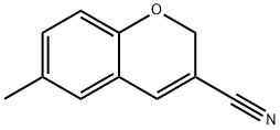 6-methyl-3-cyanochromene Struktur