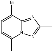 8-Bromo-2,5-dimethyl[1,2,4]triazolo[1,5-a]pyridine Struktur