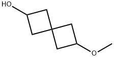 2-methoxyspiro[3.3]heptan-6-ol Struktur