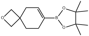 2-Oxaspiro[3.5]non-6-ene, 7-(4,4,5,5-tetramethyl-1,3,2-dioxaborolan-2-yl)- Struktur