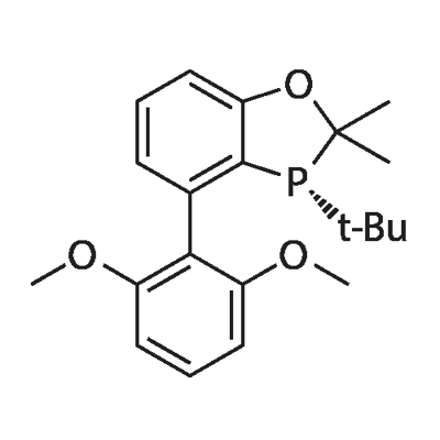 1,3-Benzoxaphosphole, 4-(2,6-dimethoxyphenyl)-3-(1,1-dimethylethyl)-2,3-dihydro-2,2-dimethyl-, (3R)- Struktur