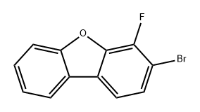 Dibenzofuran, 3-bromo-4-fluoro- Struktur