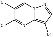 Pyrazolo[1,5-a]pyrimidine, 3-bromo-5,6-dichloro- Struktur