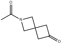 2-Azaspiro[3.3]heptan-6-one, 2-acetyl- Struktur