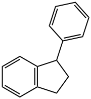 1H-Indene, 2,3-dihydro-1-phenyl- Struktur