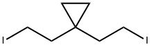 Cyclopropane, 1,1-bis(2-iodoethyl)- Struktur