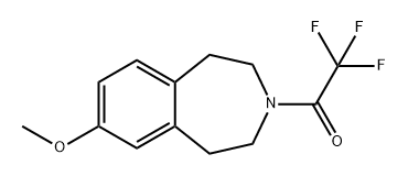 Ethanone, 2,2,2-trifluoro-1-(1,2,4,5-tetrahydro-7-methoxy-3H-3-benzazepin-3-yl)-