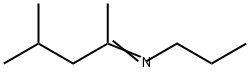 1-Propanamine, N-(1,3-dimethylbutylidene)- Struktur