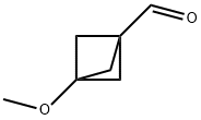 Bicyclo[1.1.1]pentane-1-carboxaldehyde, 3-methoxy- Struktur