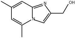 Imidazo[1,2-a]pyridine-2-methanol, 5,7-dimethyl- Struktur