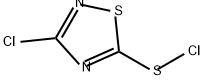 1,2,4-Thiadiazole-5-sulfenyl chloride, 3-chloro- (8CI,9CI) Struktur