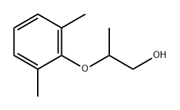 1-Propanol, 2-(2,6-dimethylphenoxy)- Struktur