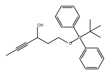 4-Hexyn-3-ol, 1-[[(1,1-dimethylethyl)diphenylsilyl]oxy]-