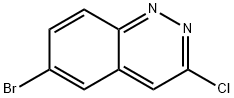 Cinnoline, 6-bromo-3-chloro- Struktur