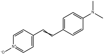 Benzenamine, N,N-dimethyl-4-[2-(1-oxido-4-pyridinyl)ethenyl]- Struktur