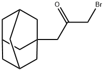 2-Propanone, 1-bromo-3-tricyclo[3.3.1.13,7]dec-1-yl- Struktur