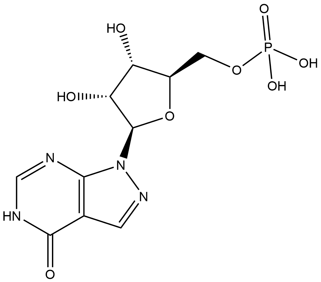 allopurinol riboside 5'-monophosphate Struktur