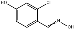 Benzaldehyde, 2-chloro-4-hydroxy-, oxime Struktur