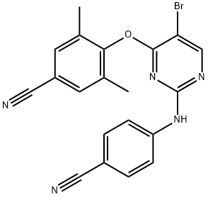 Etravirine Impurity 10 Struktur