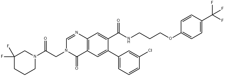 化合物 NOD1/2 ANTAGONIST-1 結(jié)構(gòu)式