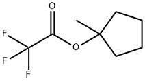 Acetic acid, 2,2,2-trifluoro-, 1-methylcyclopentyl ester