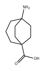 Bicyclo[3.2.2]nonane-1-carboxylic acid, 5-amino- Struktur