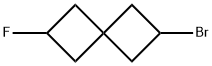 Spiro[3.3]heptane, 2-bromo-6-fluoro- Struktur