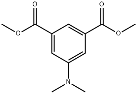 1,3-Dimethyl 5-(dimethylamino)-1,3-benzenedicarboxylate Struktur