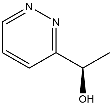 (1R)-1-pyridazin-3-ylethanol Struktur