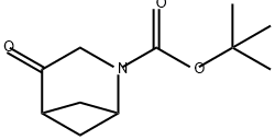 tert-butyl
4-oxo-2-azabicyclo[3.1.1]heptane-2-carboxylate Struktur