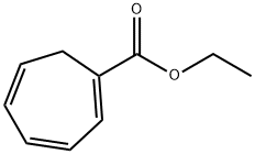 1,3,5-Cycloheptatriene-1-carboxylic acid, ethyl ester Struktur