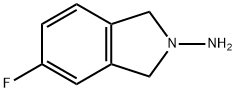 2H-Isoindol-2-amine, 5-fluoro-1,3-dihydro- Struktur