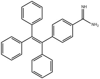 4-(1,2,2-三苯基乙烯基)苯并咪唑 結(jié)構(gòu)式