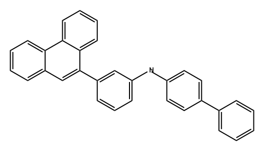 [1,1'-Biphenyl]-4-amine, N-[3-(9-phenanthrenyl)phenyl]- Struktur