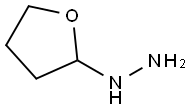 Hydrazine, (tetrahydro-2-furanyl)- Struktur