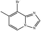 8-Bromo-7-methyl-[1,2,4]triazolo[1,5-a]pyridine Struktur