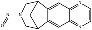 6,10-Methano-6H-pyrazino[2,3-h][3]benzazepine, 7,8,9,10-tetrahydro-8-nitroso- Struktur