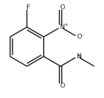 Benzamide, 3-fluoro-N-methyl-2-nitro- Struktur