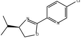 (R)-2-(5-氯吡啶-2-基)-4-異丙基-4,5-二氫惡唑, 2757083-23-9, 結(jié)構(gòu)式